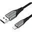 Кабель Vention USB 2.0 A to Lightning Cable 1 м серый Aluminum Alloy Type (LABHF) - миниатюра 1