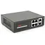 4х портовый PoE Full Gigabit коммутатор ONV-H3064P, 4xPoe1000Мбит + 2х1000 Мбит, IEEE802.3af/at, общая мощность 65 Вт - миниатюра 1