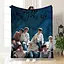 Плед 3D Stray Kids №5 3376_B 15792 135х160 см - мініатюра 1