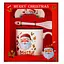 Чашка новогодняя Elisey 9150-005-3 Merry Christmas керамическая с ложкой и блюдцем 350 мл Белая - миниатюра 5
