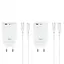 Мережевий зарядний пристрій XO CE30 30W 1USB-A+1USB-C fast charger Білий - мініатюра 3