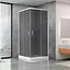 Душевая кабина Dusel A-513 90x90x190 тонированная, универсальная, тонированная, хром, 90x90 - миниатюра 1