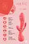 Вібратор Dreamtoys Amour Clair 22 см рожевий - мініатюра 4