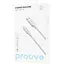 Кабель Proove Striped Silicone USB-A to Lightning 1m White (CCSS00001102) [133336] - миниатюра 2