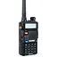 Портативна тактична рація Baofeng UV-5R 5W дводіапазонна з гарнітурою VHF136-174/UHF400-520 МГц (18835) - мініатюра 1