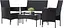 Набір садових меблів GardenLine Reno Black - мініатюра 1