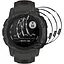 Захисна плівка DK CDK для Garmin Instinct 2X Composite Film box 3 шт. (017542) (black) - мініатюра 1