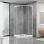 Душевая кабина Dusel A-511 90x90x190 прозрачная, Универсальная, прозрачная, хром, 90x90 - миниатюра 1