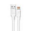Кабель WUW-X169 USB Lightning 5А white - мініатюра 1