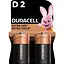 Батарейки Duracell D / LR20 / MN1300, 2 шт. - миниатюра 1