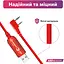 Кабель Mirkit FTDI Model 3 Premium Red для програмування рацій з роз'ємом K2 Baofeng (8204) - мініатюра 3