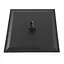 Верхній душ Topaz Тропик TSQ-250-BL чорна матова 250x250 мм, Чорний матовий - мініатюра 3
