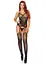 Leg Avenue Jacquard net bodystocking OS Black One size - мініатюра 2