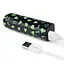 Вибратор для клитора Lovetoy Heart Massager Glow In The Dark 8.5 см черный - миниатюра 8