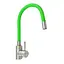 Змішувач для кухні Udis EZA4-F090GN гнучкий гусак нержавіюча сталь зелений 30412 - мініатюра 1