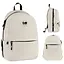 Рюкзак GoPack Education Teens 188M-1 бежевый Бежевый (GO26-188M-1) - миниатюра 1