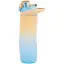 Пляшечка для води Kite бежево-синя 760 мл (K26-1200-1) - мініатюра 2
