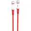 Дата кабель Hoco X70 Ferry Type-C to Type-C 60W (1m) Красный - миниатюра 1