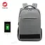 Рюкзак міський офисний Tigernu T-B3516 21л з USB для ноутбука 15.6" Grey (17052) - мініатюра 6