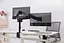 Настольный крепеж для двух мониторов OfficePro 17-32" Black (MA722B) - миниатюра 15