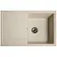 Гранітна кухонна мийка Romzha Jorum 78 Avena (501) з крилом - мініатюра 1