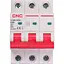 Модульный автоматический выключатель CNC YCB9-80M 3P C20 6ka - миниатюра 1
