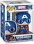Фігурка Funko Pop Марвел Капітан Америка Marvel Captain America 10 см FP M CA 1419 - мініатюра 3