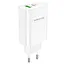МЗП Borofone BN10 Sunlight PD65W (1USB-A/1C) White - мініатюра 1