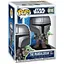Ігрова фігурка Funko POP! серії Мандалорець - Мандалорець з Ґроґу на спині (90443) - мініатюра 1