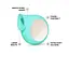 Звуковой стимулятор LELO Sila Cruise Aqua (SO8091) [108568] - миниатюра 2