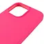 Чохол Epik Silicone Case AA Logo with MagSafe для Apple iPhone 15 Pro 6.1 Рожевий/Barbie pink - мініатюра 4