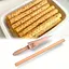 Дерев'яна форма-конус та паличка для згортання вафель та трубочок надання форми вафельним ріжкам 87911 - мініатюра 2