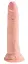 Фаллоимитатор King Cock Plus 7 Triple Density Cock 21 см телесный - миниатюра 3