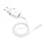 Зарядное устройство Hoco C12Q USB QC 18W белый + кабель USB to Type-C - миниатюра 4