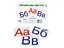 Картки великі, Букви українські, А5, 200x150 мм, 198 - мініатюра 1