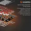 Клавіатура дротова GamePro Genesis Metallic Outemu Red Swithes USB Black (MK144B) - мініатюра 7