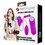 Вібратор з вакуумним стимулятором клітора Pretty Love Suction Vibro Bullets рожевий - мініатюра 10