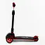 Самокат Best Scooter 24х58х67-77 см Чорно-червоний 000231612 - мініатюра 3