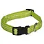 Нашийник для собак Croci Soft Reflective світловідбиваючий з нейлону 40-65 см зелений - мініатюра 1