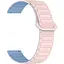 Ремешок DK CDK для Samsung Watch5 (R900 / R905) 40mm 20mm Silicone Shaped Magnetic (018822) (pink / lilac) - миниатюра 1