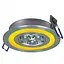 Світильник точковий Brille LED-103A/3W+1,5W Yellow CW 38 L4-008 - мініатюра 5