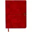 Ежедневник недатированный Buromax Velour A5 искусственная кожа 336 страниц красный (BM.20770-05) - миниатюра 1