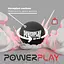Массажный силиконовый мяч PowerPlay PP-4354 Silicone Lacrosse Ball (6.5 см) Черный (PP-4354_Black) - миниатюра 5