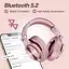 Гарнітура OneOdio Fusion A70, Bluetooth+3,5мм/6,35мм, Rose Gold - мініатюра 6