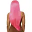 Перука Leg Avenue 33 Long straight center part wig Neon Pink - мініатюра 2