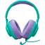 Навушники ігрові JBL Quantum 100 M2 Cyan JBLQTUM100M2CYN (113103) - мініатюра 1