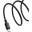 Кабель Baseus Silky Series USB-A to USB-C 100W 1m Black (P10377703113-00) [155534] - мініатюра 2