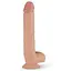 Фалоімітатор EasyToys Elvin Realistic 27.5 см (тілесний) - мініатюра 1