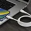 Кабель Proove Soft Silicone Type-C to Lightning 27W (1m) white - мініатюра 4