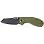 Ніж CJRB Maileah Large Black Blade Green - мініатюра 1